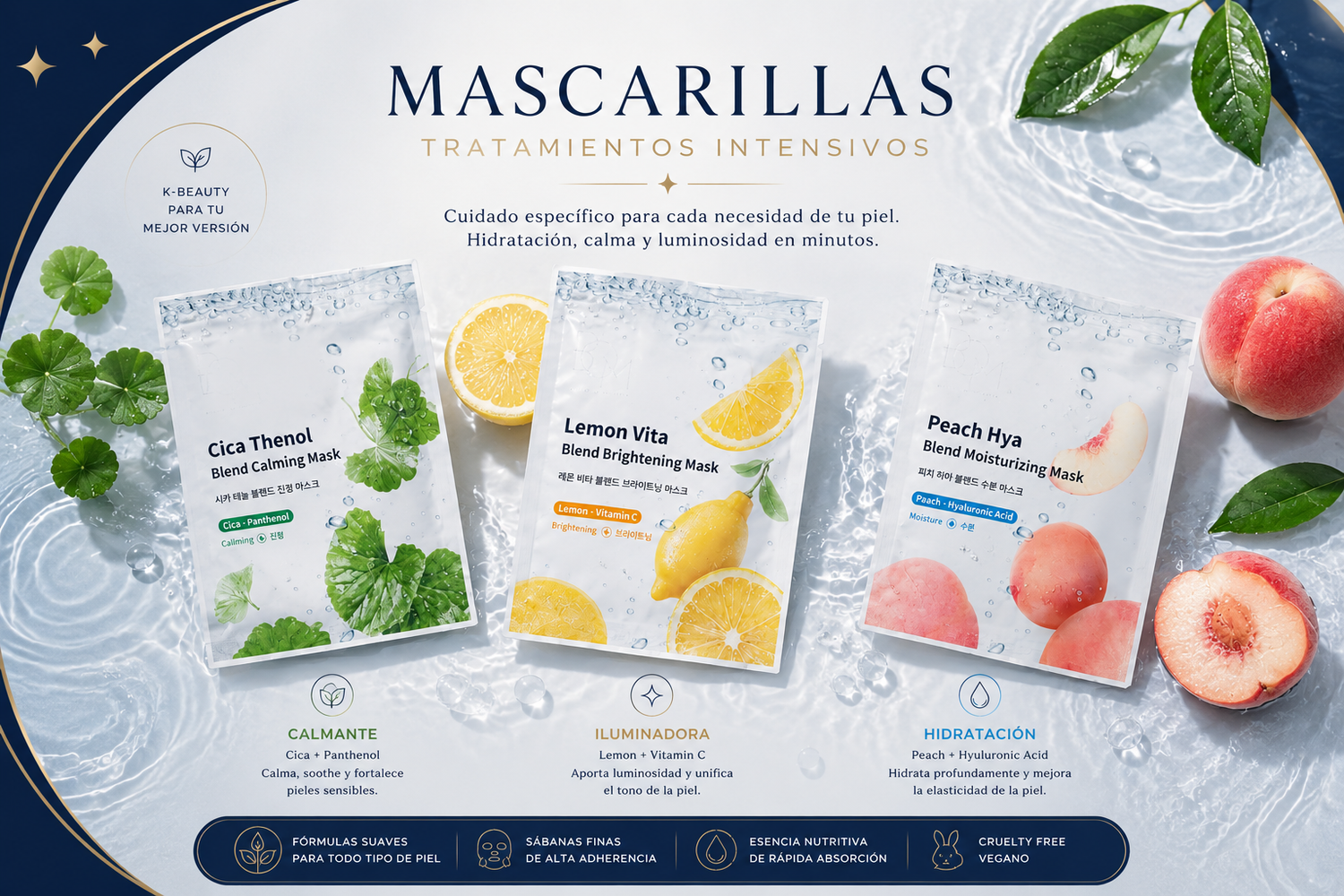 MASCARILLAS FACIALES