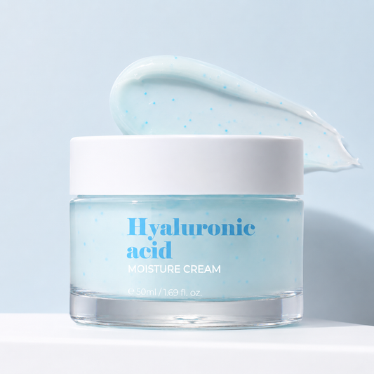 CREMA HIDRATANTE CON ÁCIDO HIALURÓNICO
