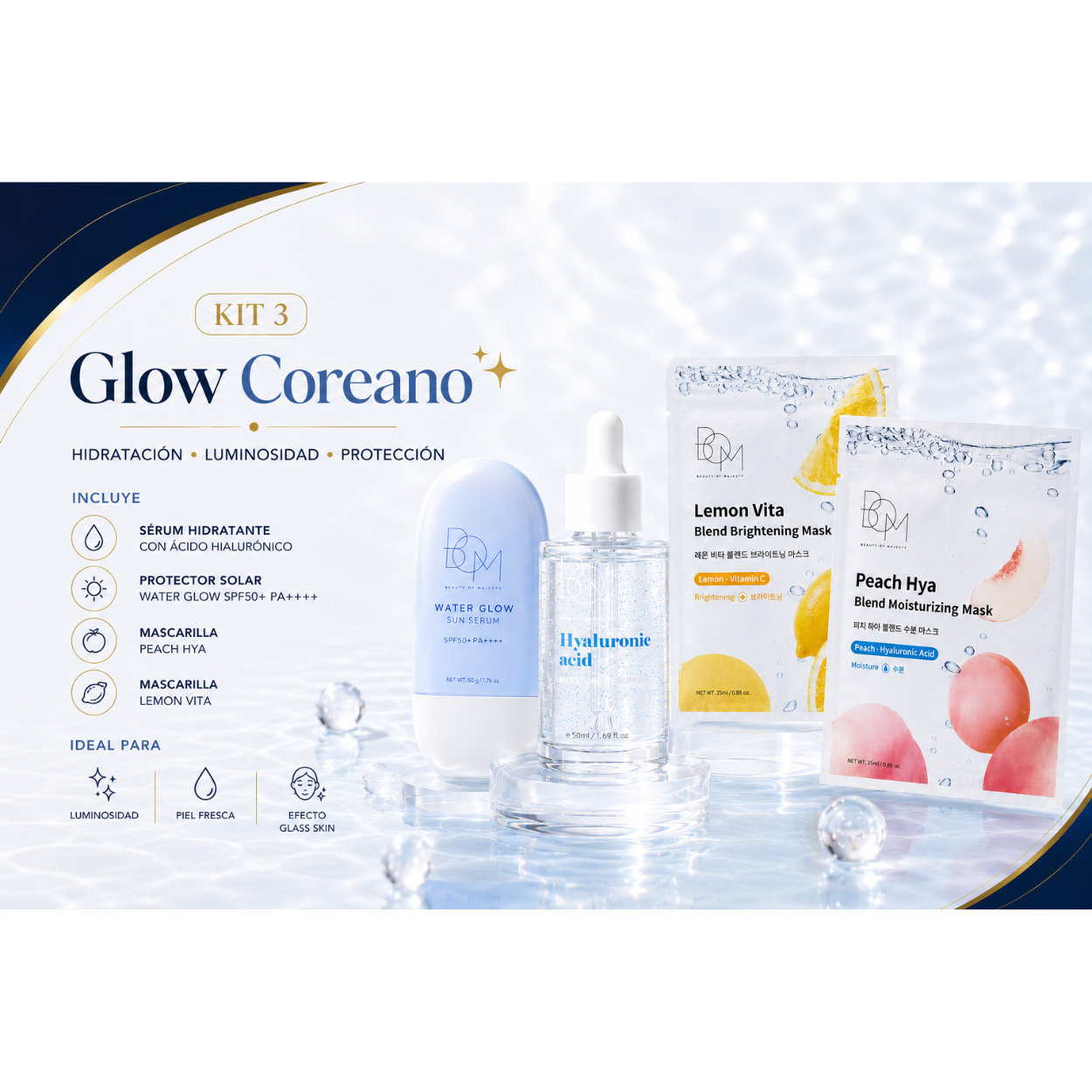 KIT GLOW COREANO